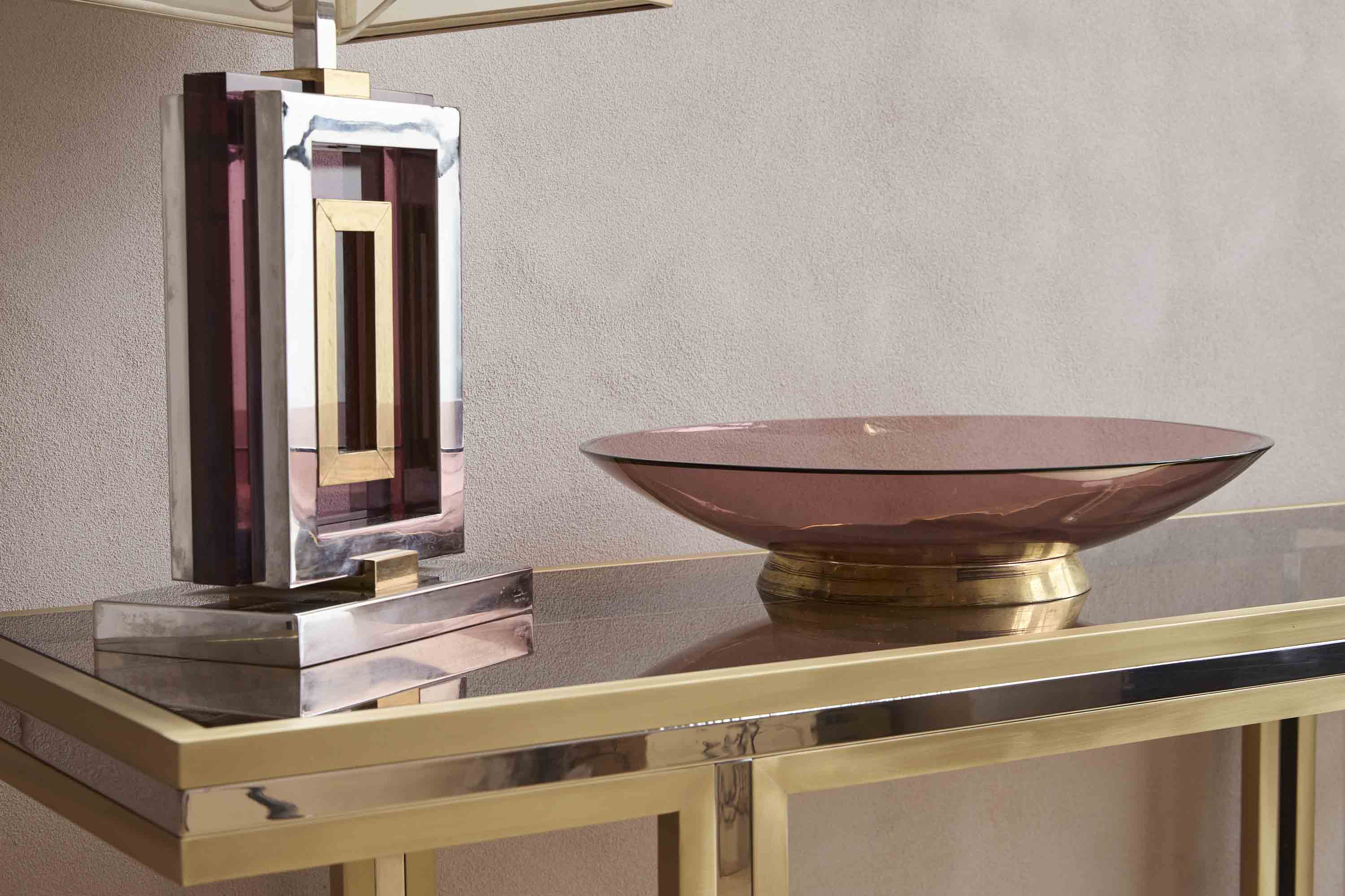 1950s Max Ingrand for Fontana Arte Glass Centrepiece