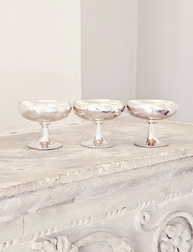 Set of 6 Krupp Milano Gelato Bowls from the Dolomiti Abano Hotel