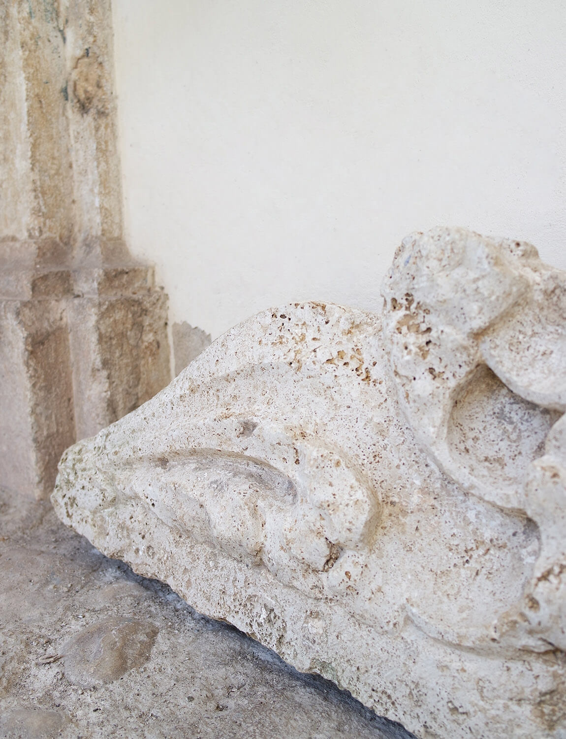 Pair of 17th Century Travertine Mantles