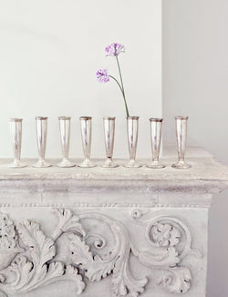 Set of Eight Krupp Milano Single Stem Vases