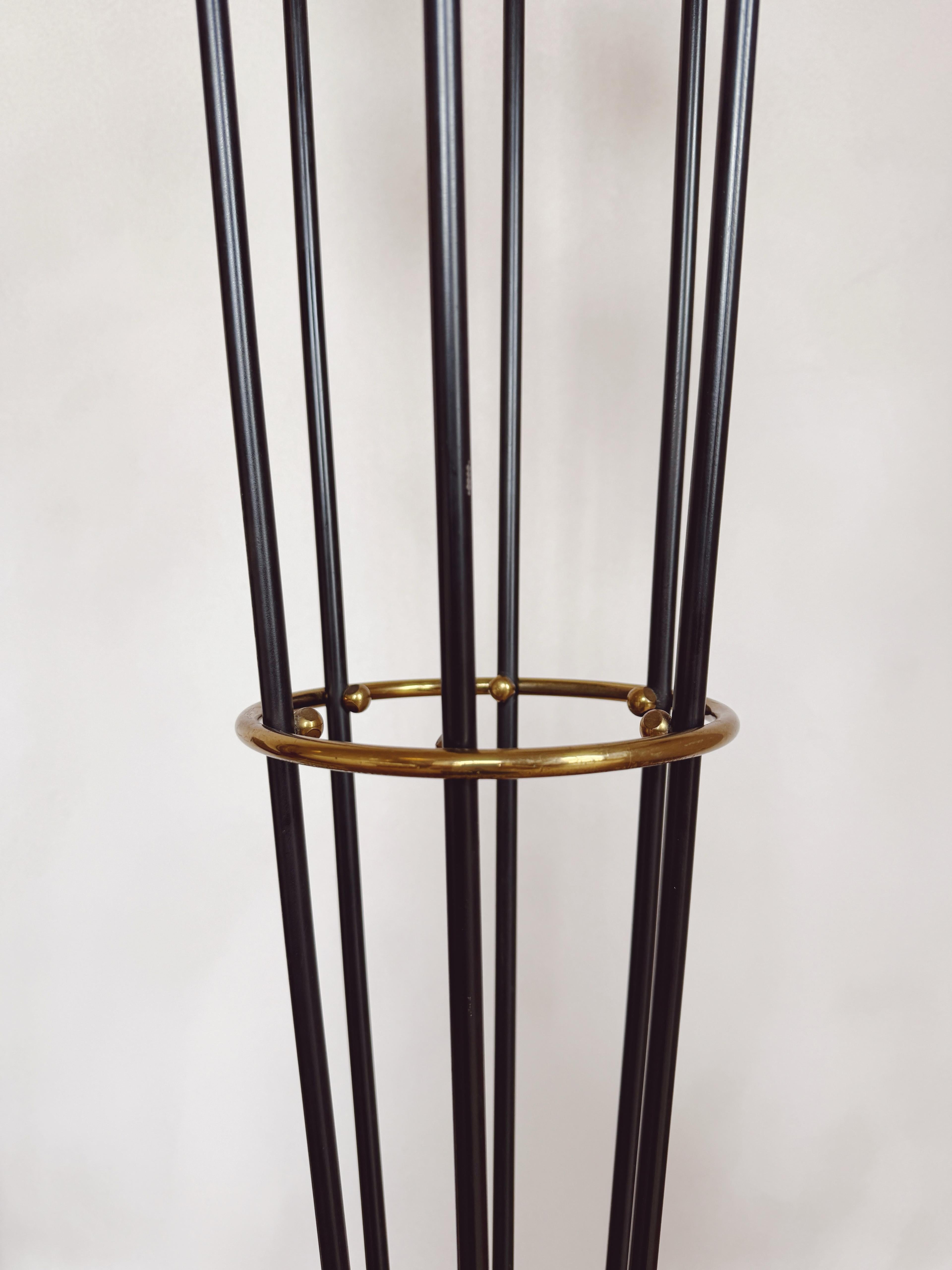 1960s Stilnovo Six Ball Albarello Floor Lamp