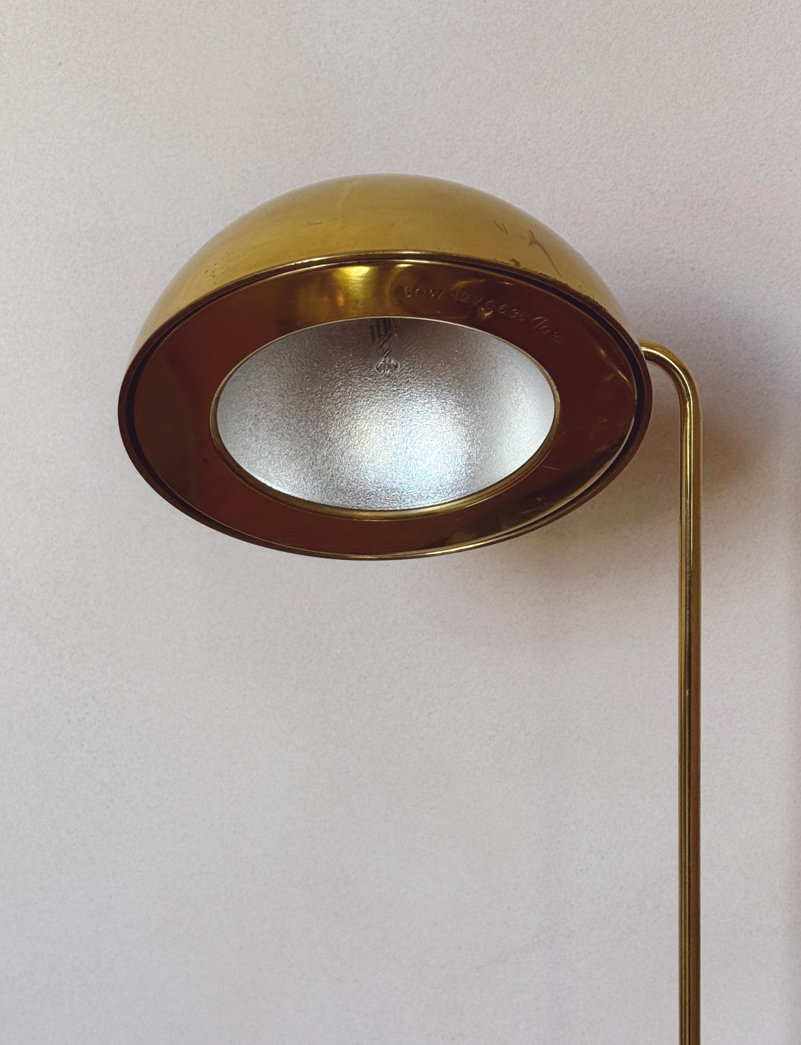 1980s Tronconi Milano 'Bikini' Brass Desk Lamp