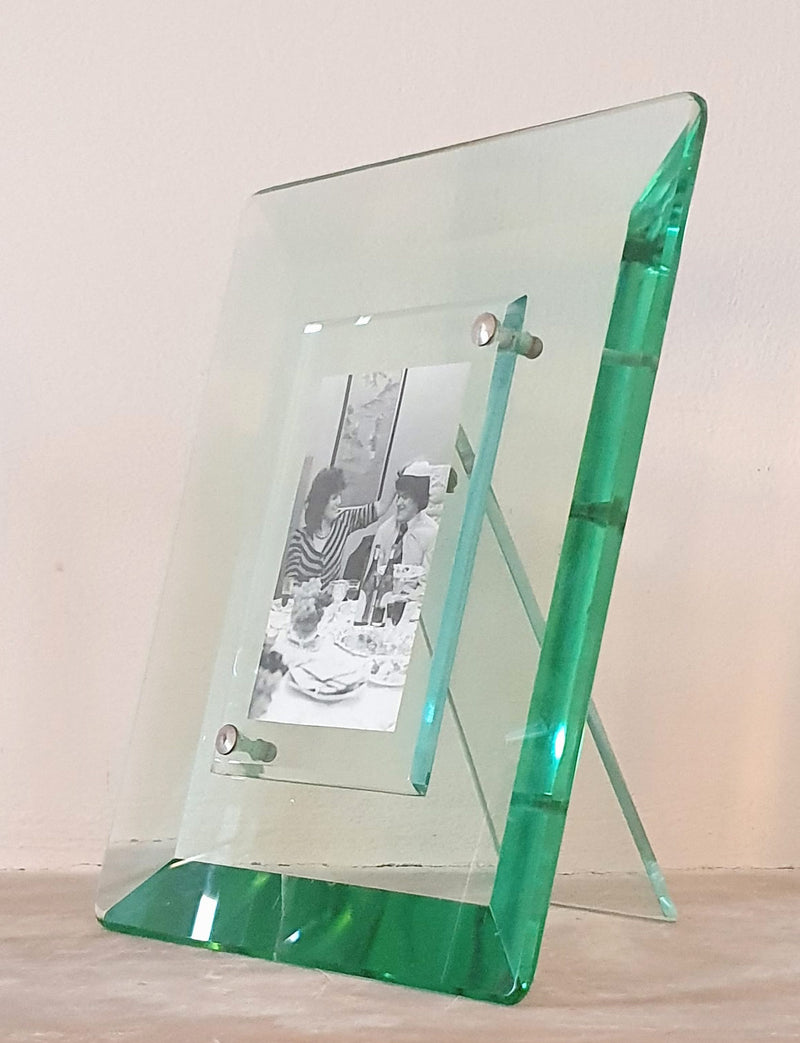 A Pair of 1940s Fontana Arte Glass Picture Frames