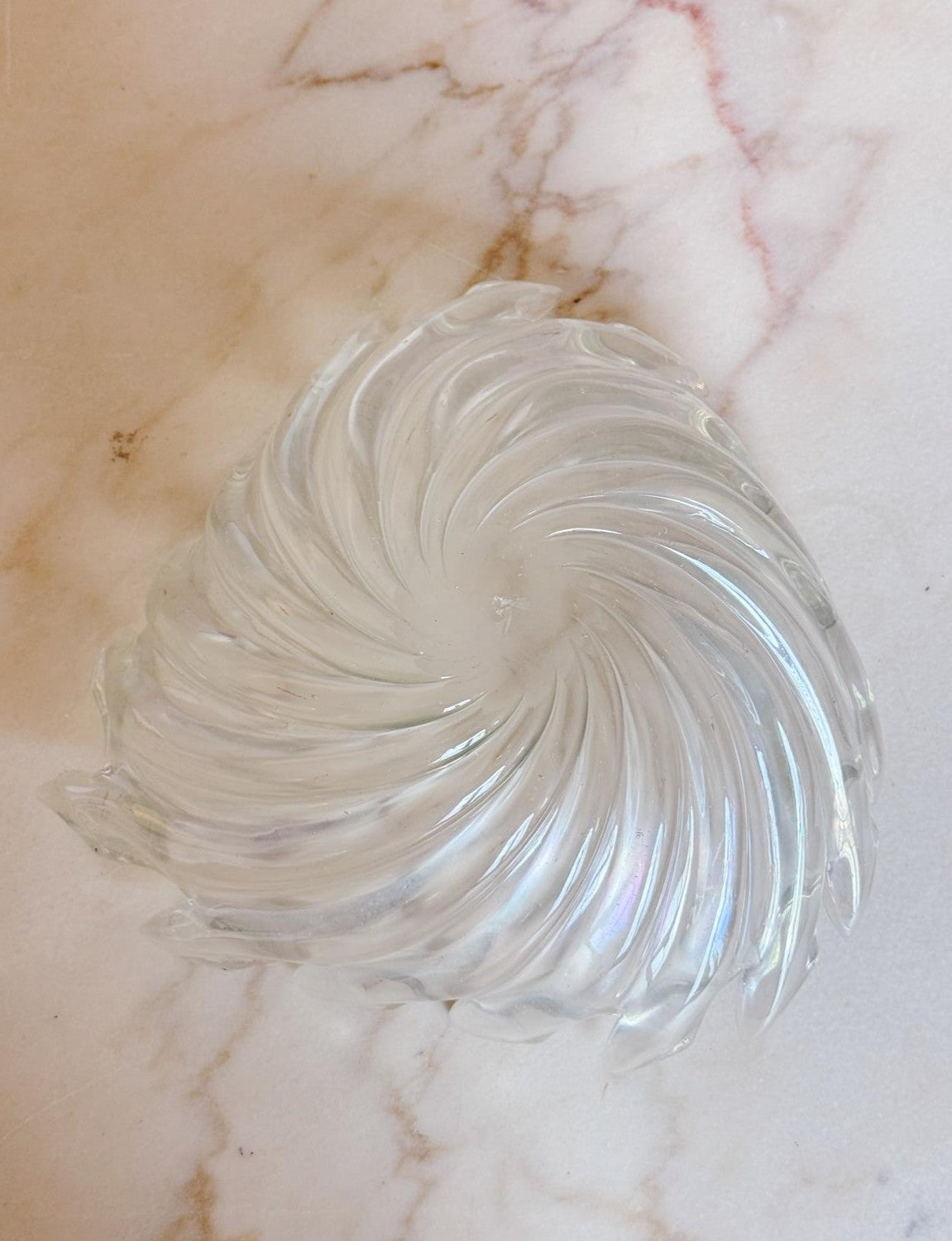 1945 Published Ercole Barovier 'Frastgliati' Murano Glass Bowl (medium)