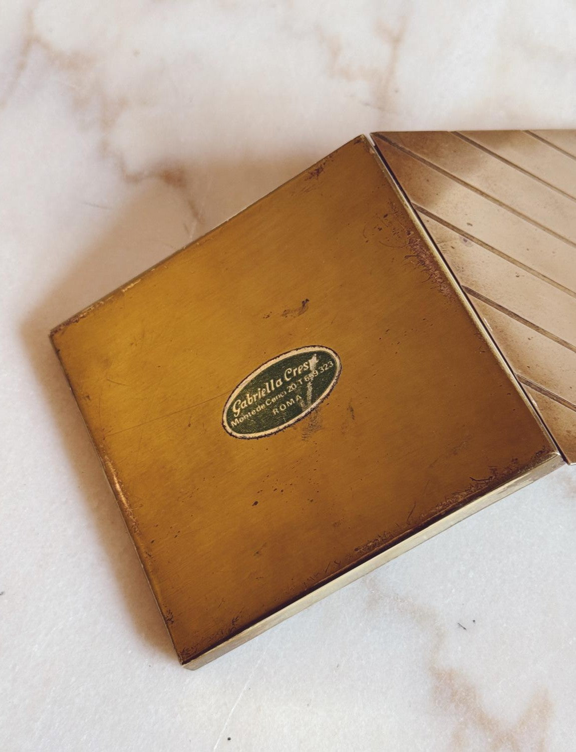 1970s Signed Gabriella Crespi Cigarette Case