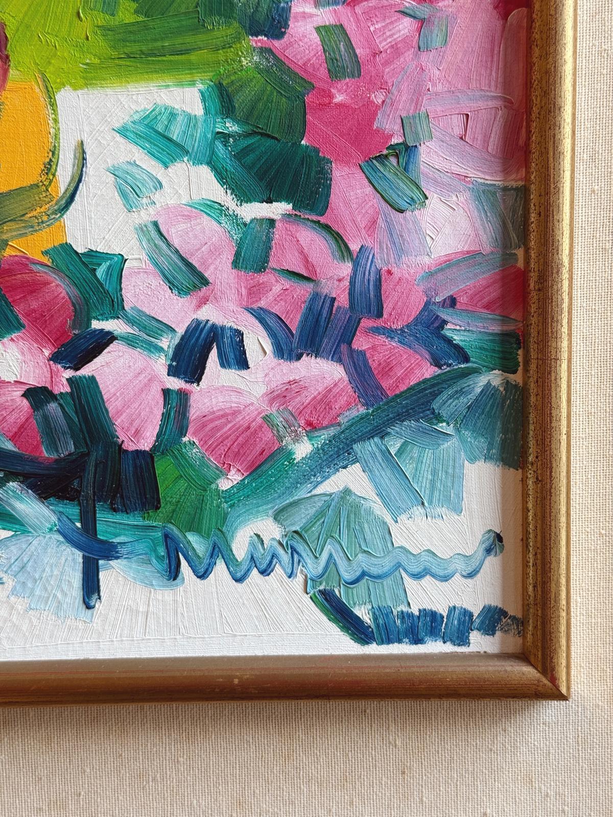 Positano, Oil on Canvas Athos Faccincani, 1951