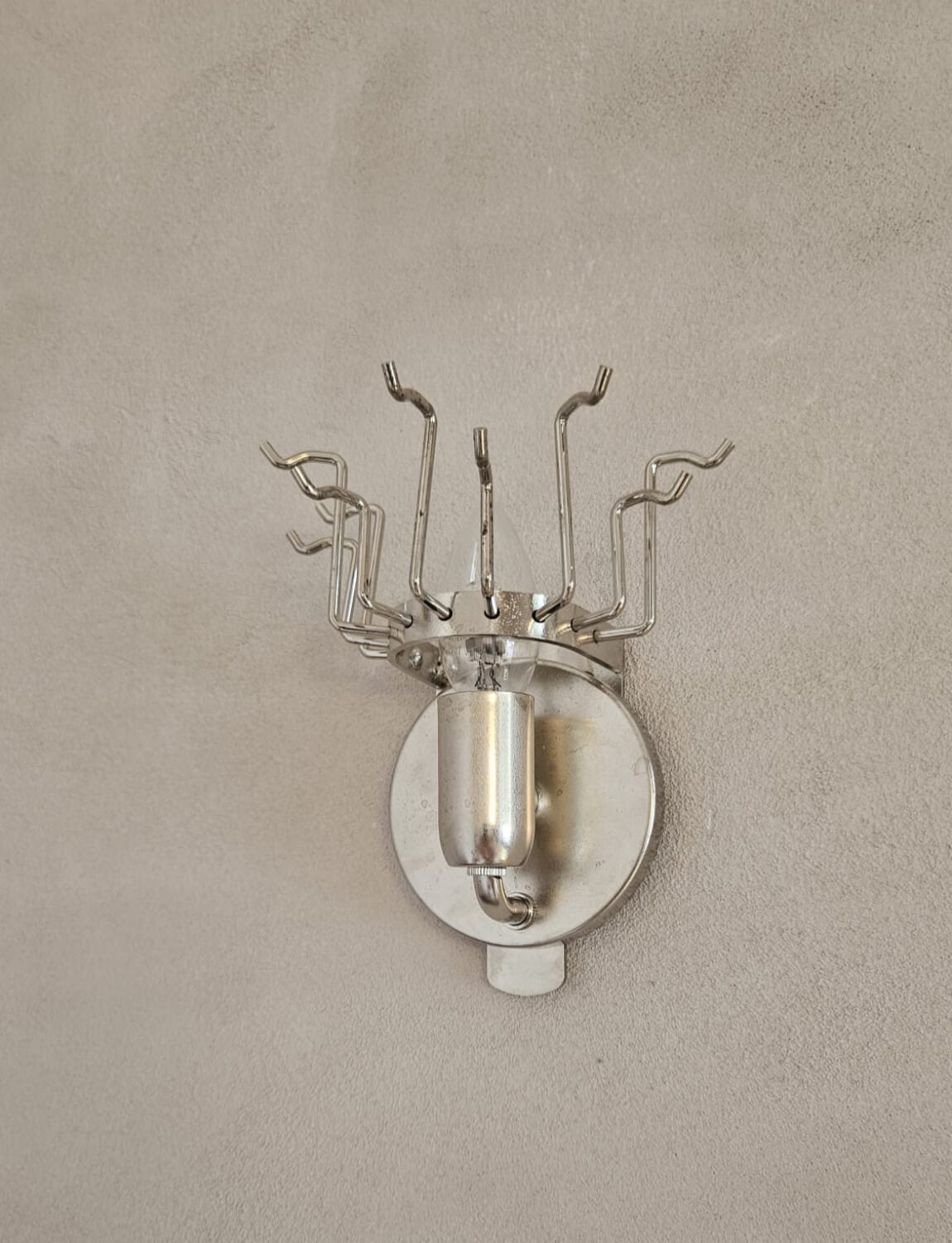 Pair of 1970s Murano Glass Wall Lights