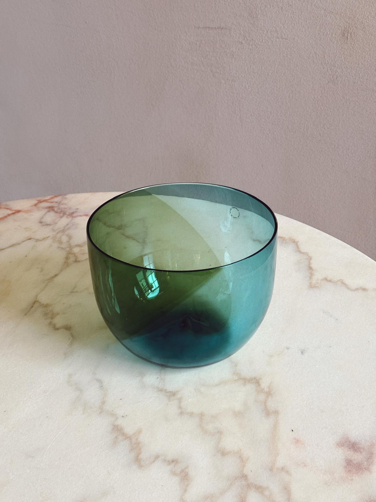 1980s Spiral Bowl by Tapio Wirkkala for Venini
