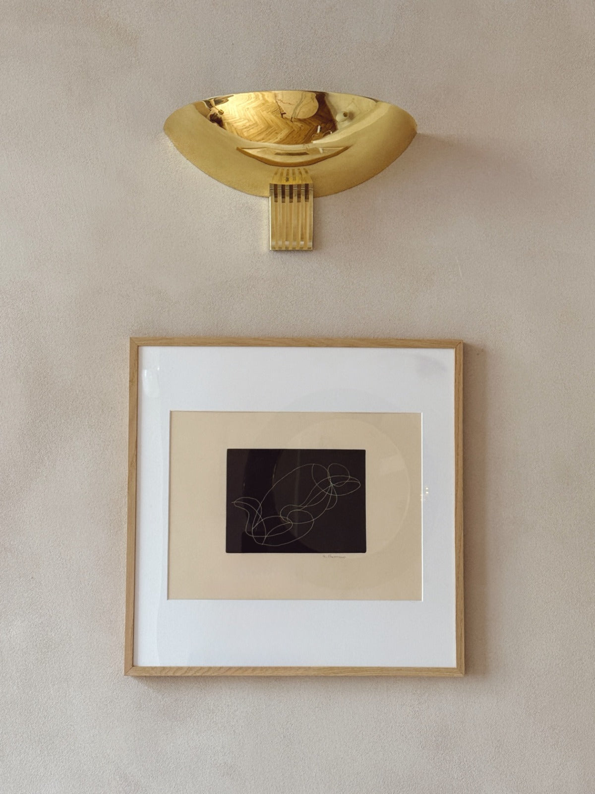 White on black, Forms, Lithograph, 1976 A. Romano