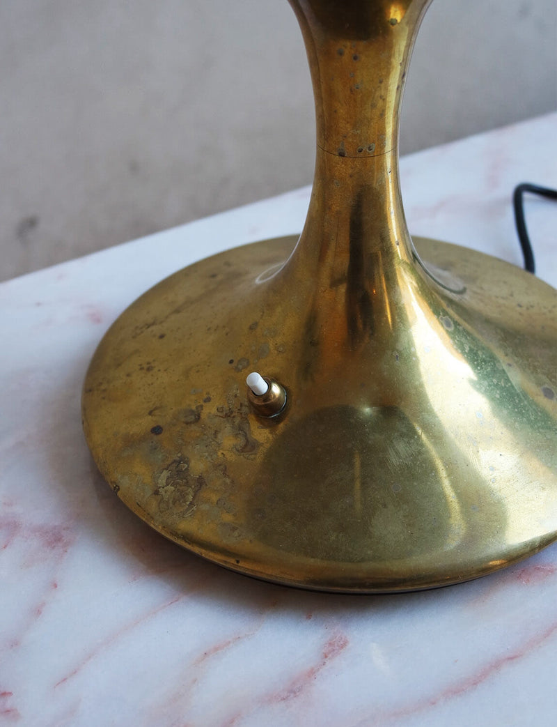 1950S Stilnovo lamp on brass stand