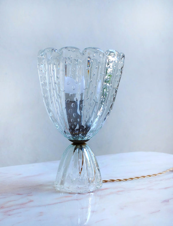1950s Murano Glass Bolle Lamp