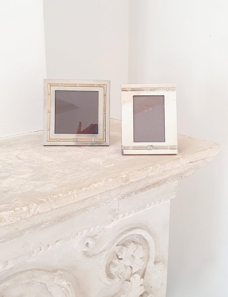 Pair of 1970s Mini Gucci Picture Frames