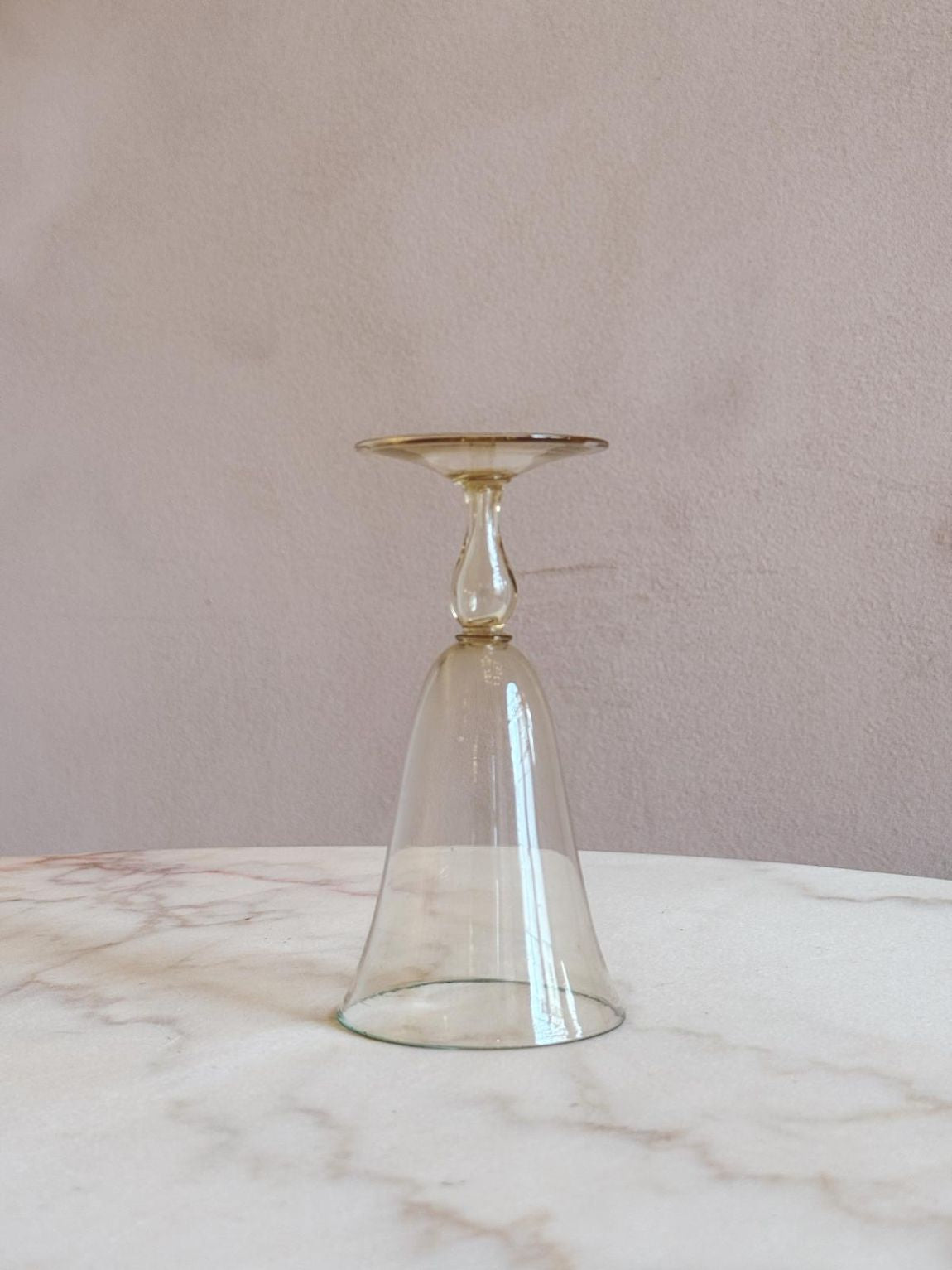 1940s Hand-Blown Murano Water or Wine Glasses (Set of 10 Extra Large)