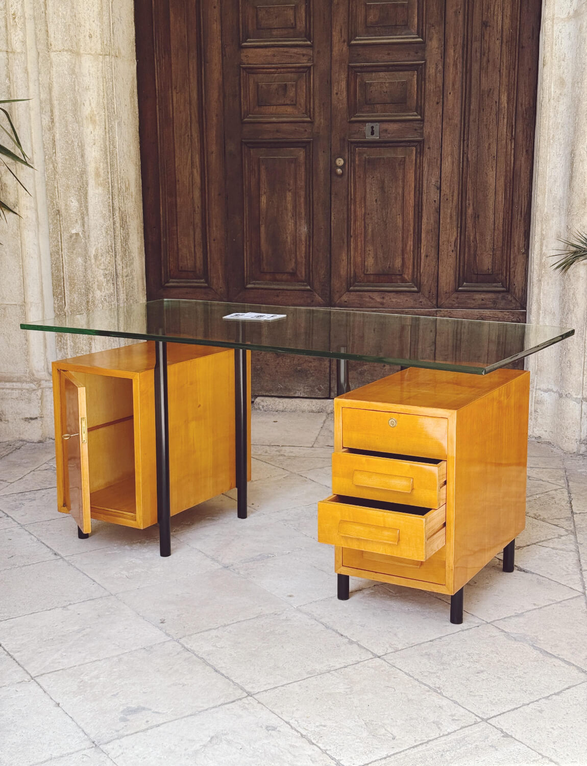 1950s 'Palermo' Desk by G. Caccamo Mobili