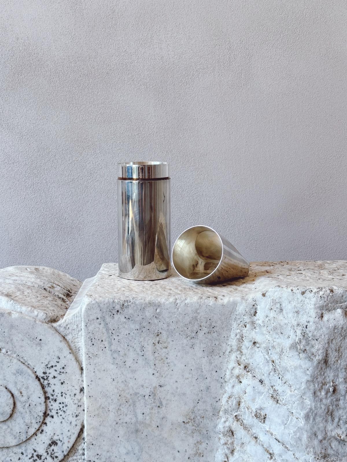 1970s Lino Sabattini Silver-plated Cocktail Shaker