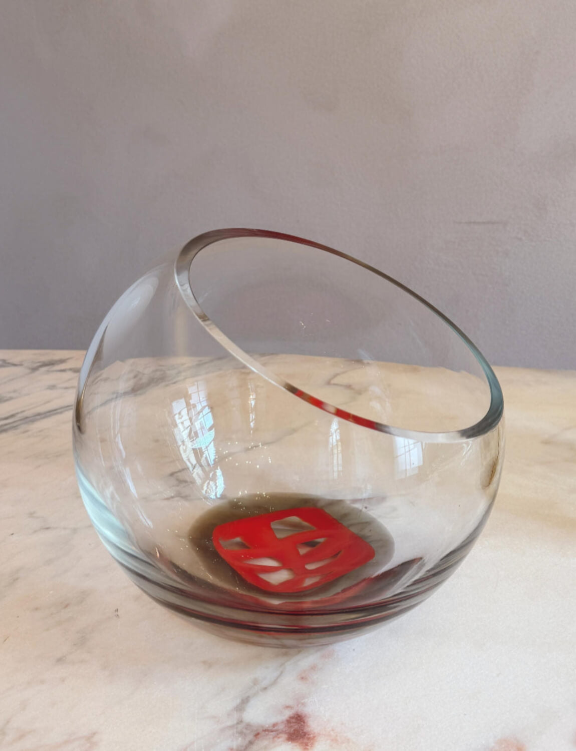 1968 Ludovico de Santillana Venini Signed Murrina Vase