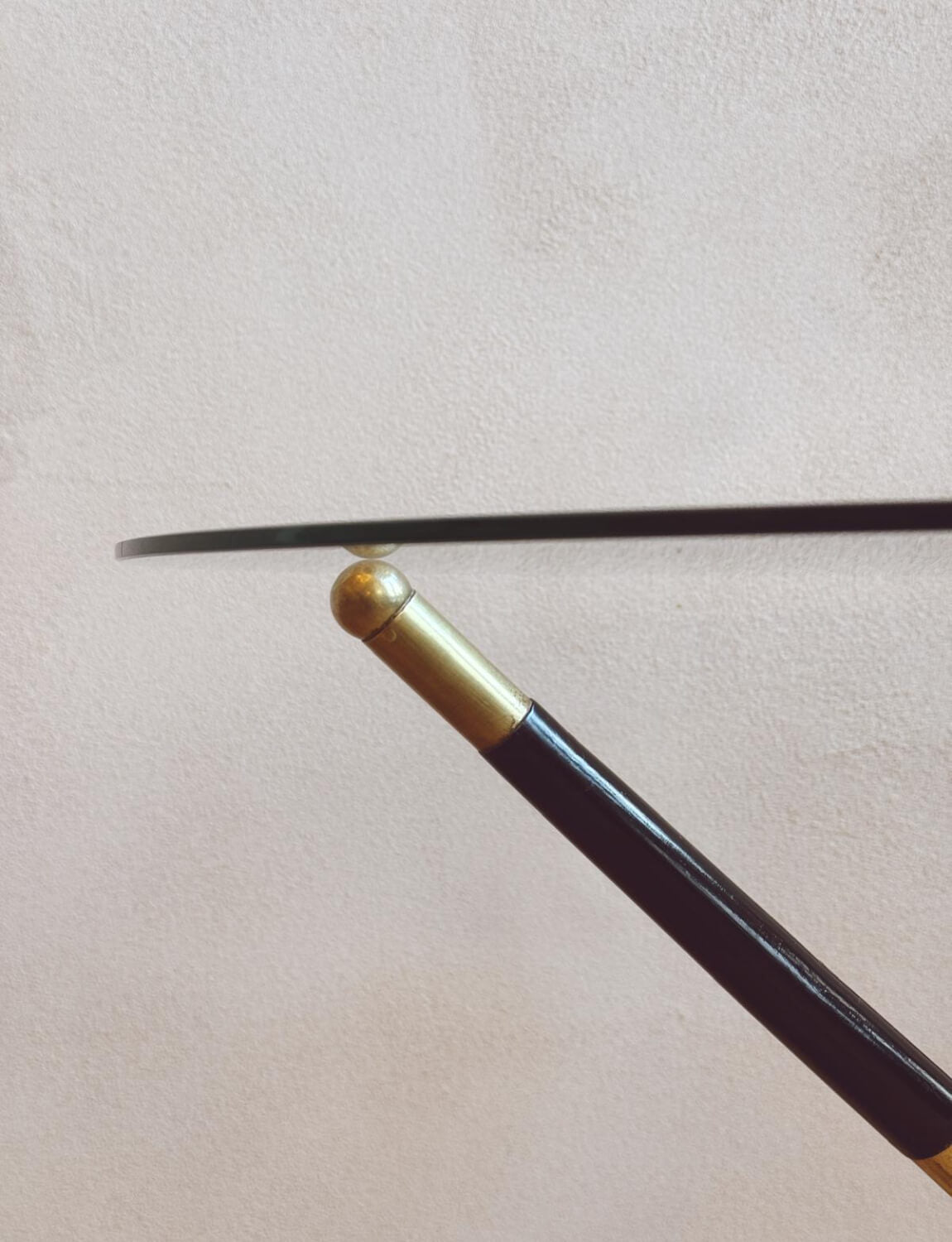 1950s Cesare Lacca Round Spider Side Table