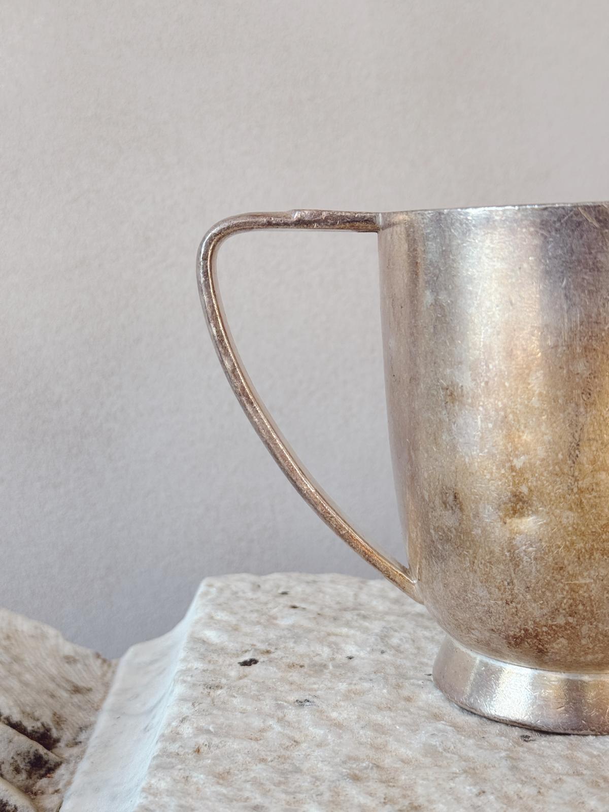 1950s Set of Three Metal Jugs by Fratelli Calderoni