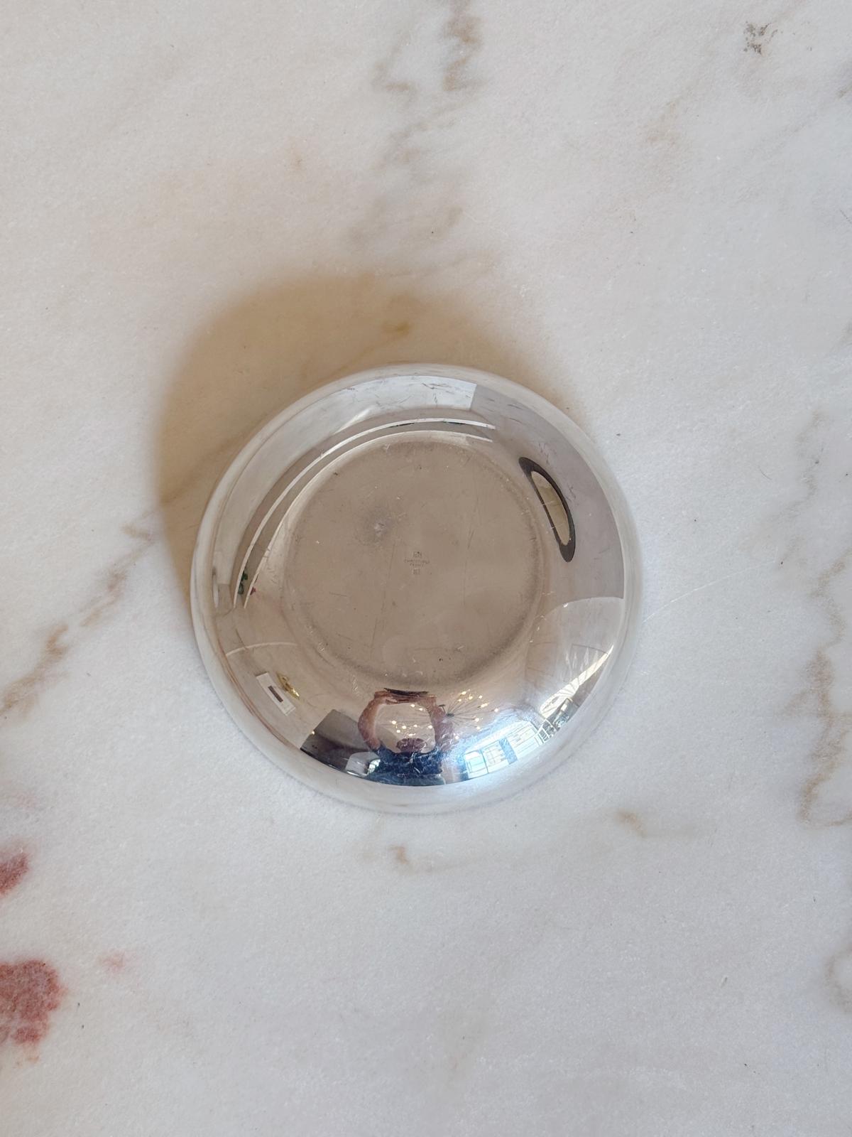 Set of three 1960s Christofle Silver Bowls