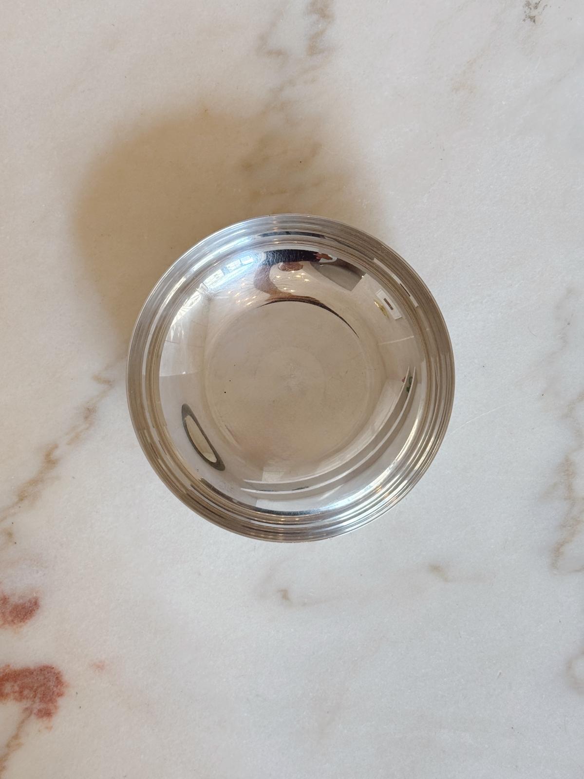 Set of three 1960s Christofle Silver Bowls