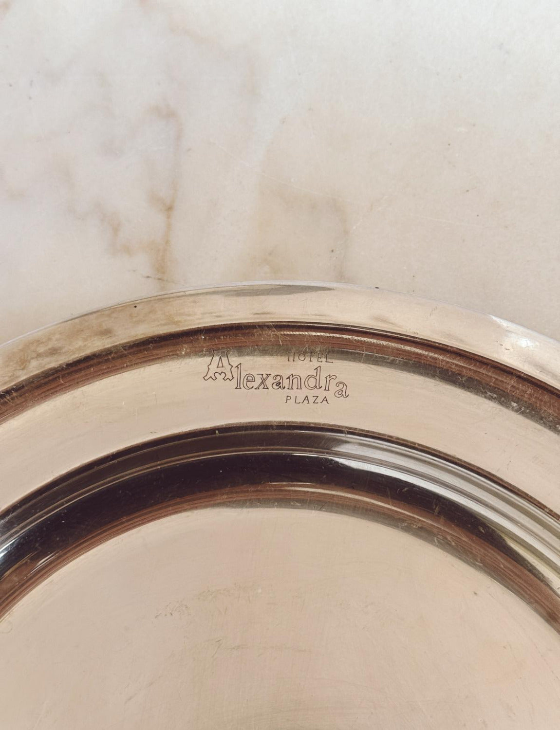 Pair of  1960s Krupp Milano Silver Hotel Serving Platters