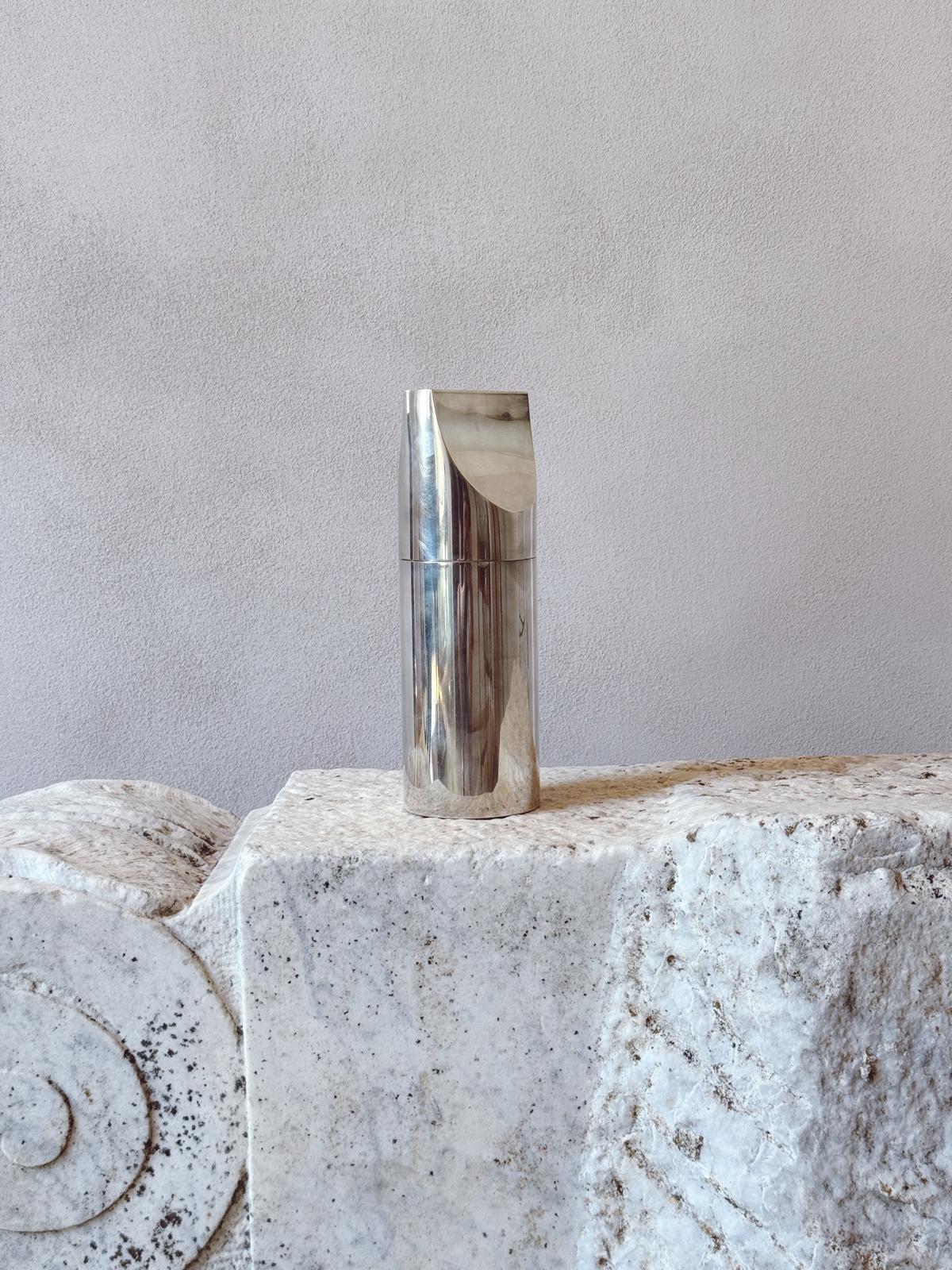 1970s Lino Sabattini Silver-plated Cocktail Shaker