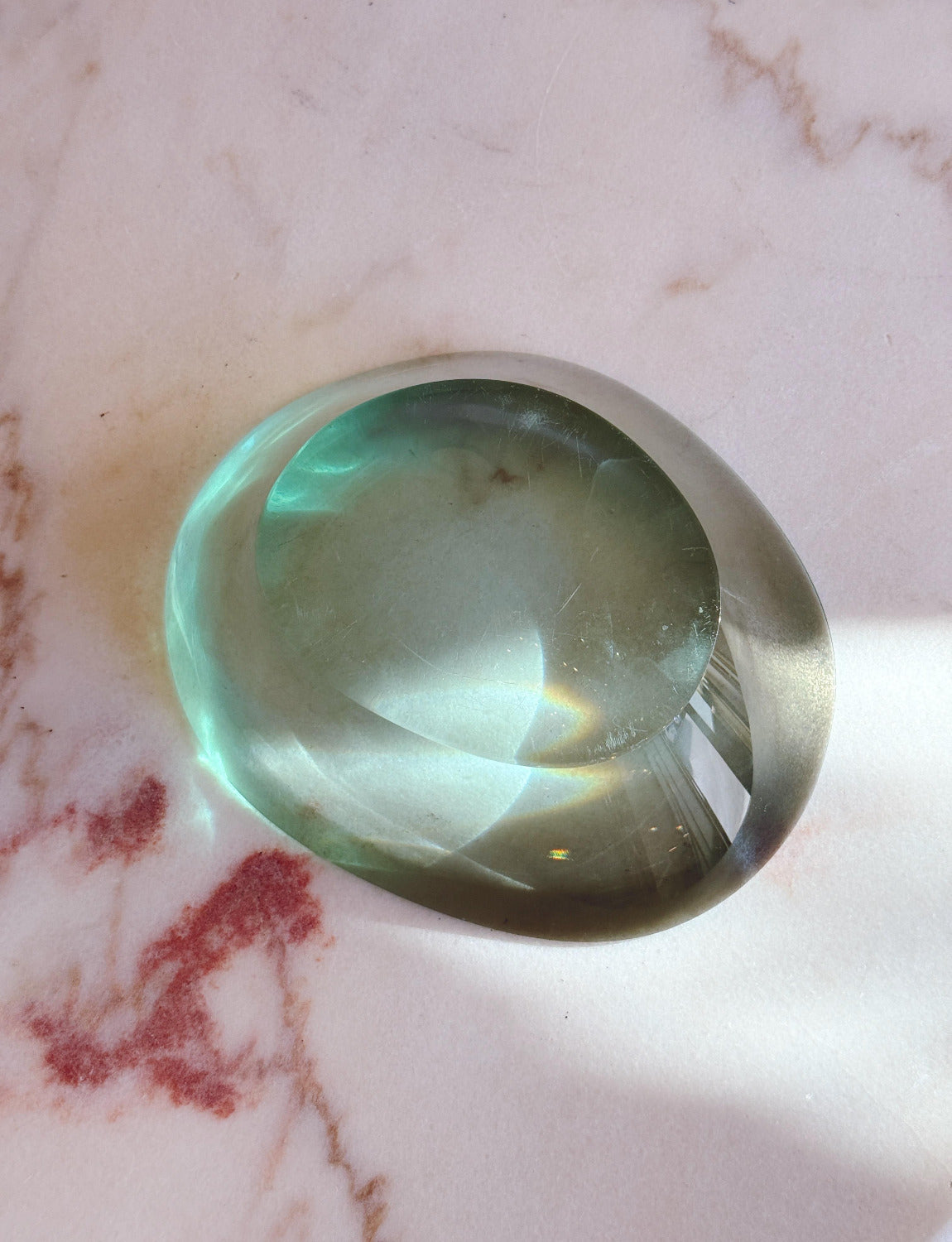 1960s Max Ingrand for Fontana Arte Thick Glass Bowl