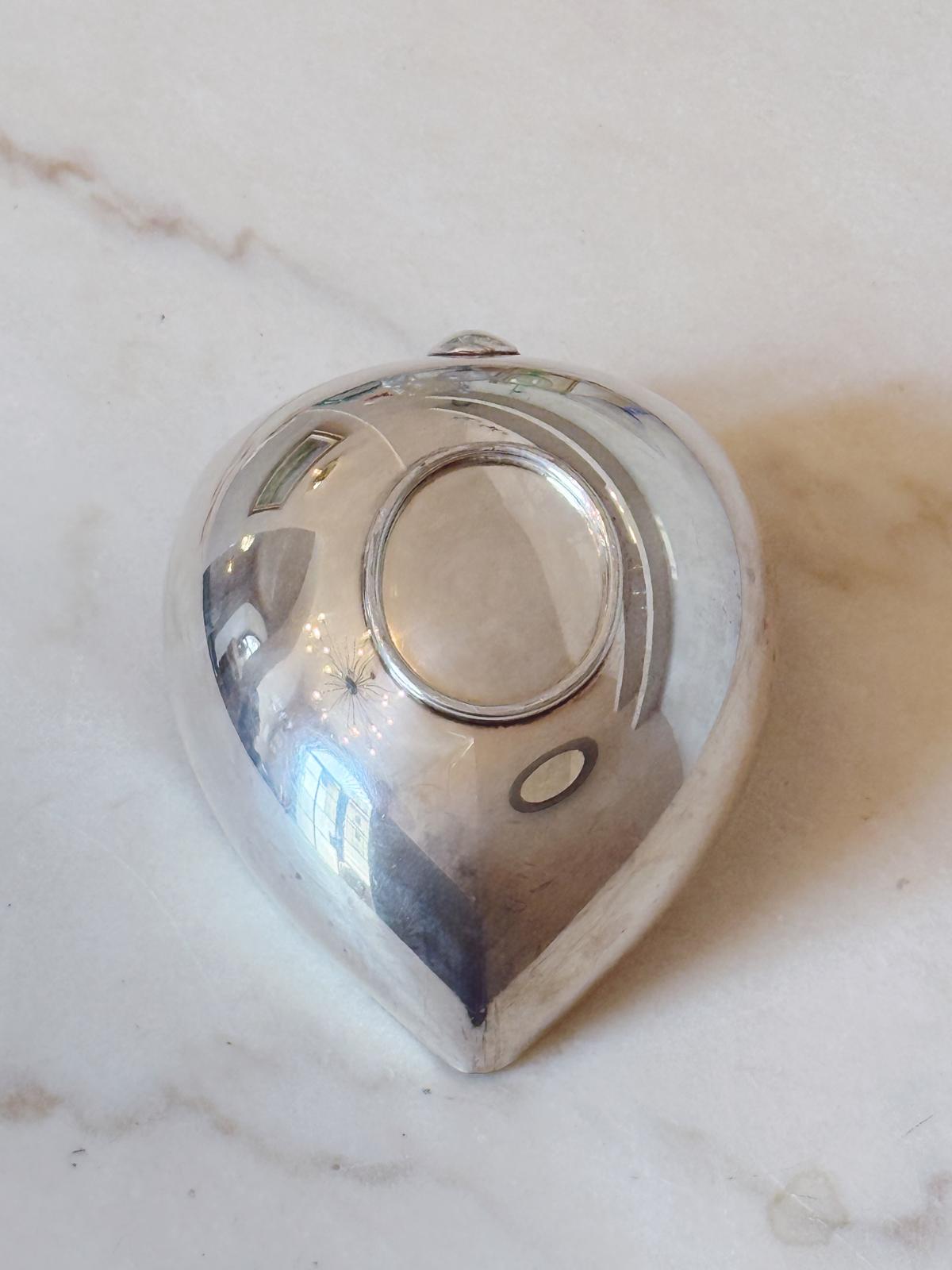 1960s Silver-Plated Goose Head Bowl by Gallia for Christofle