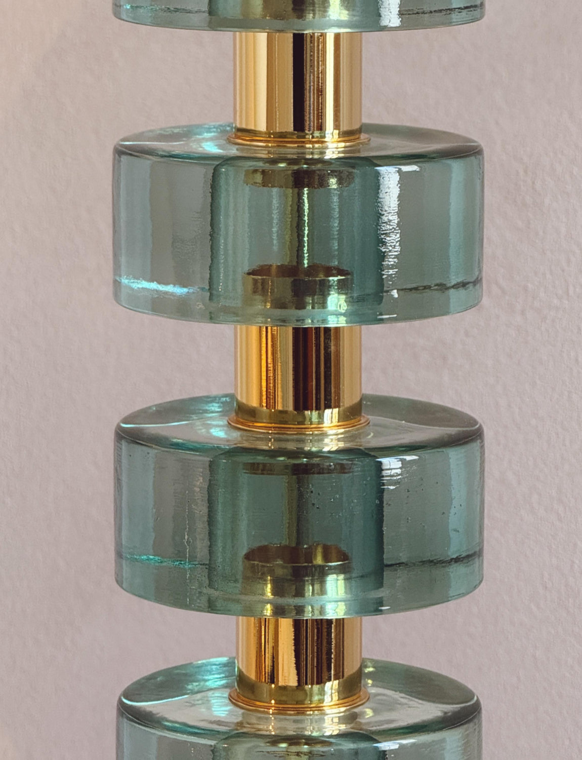 1950s Fontana Arte Glass Table Lamp