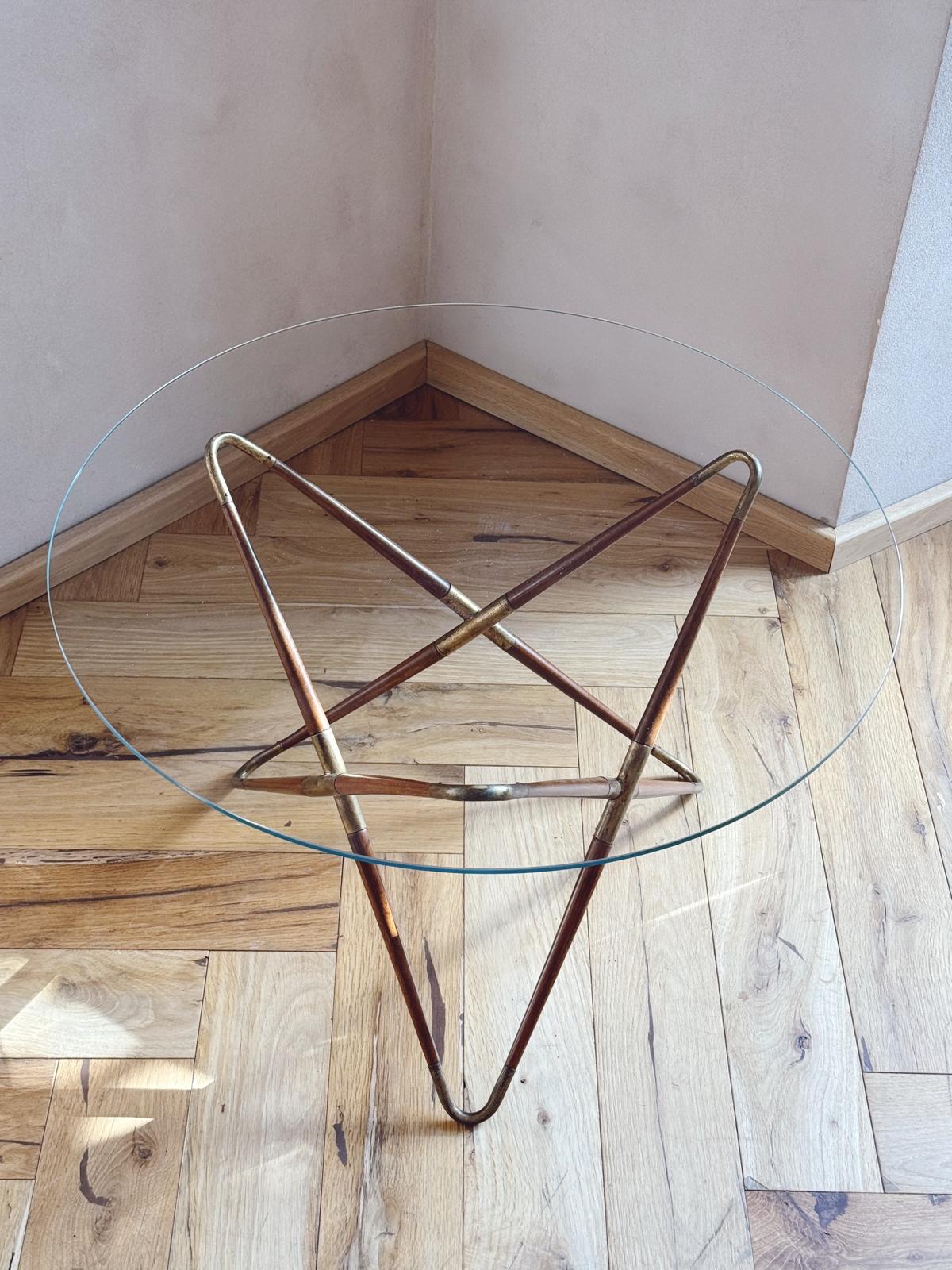 1960s Cesare Lacca Triangles Side Table