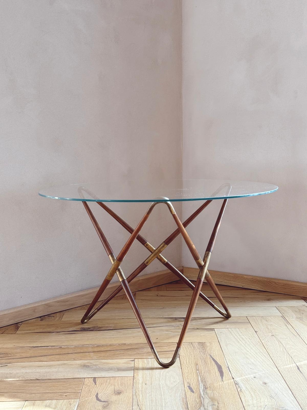 1960s Cesare Lacca Triangles Side Table