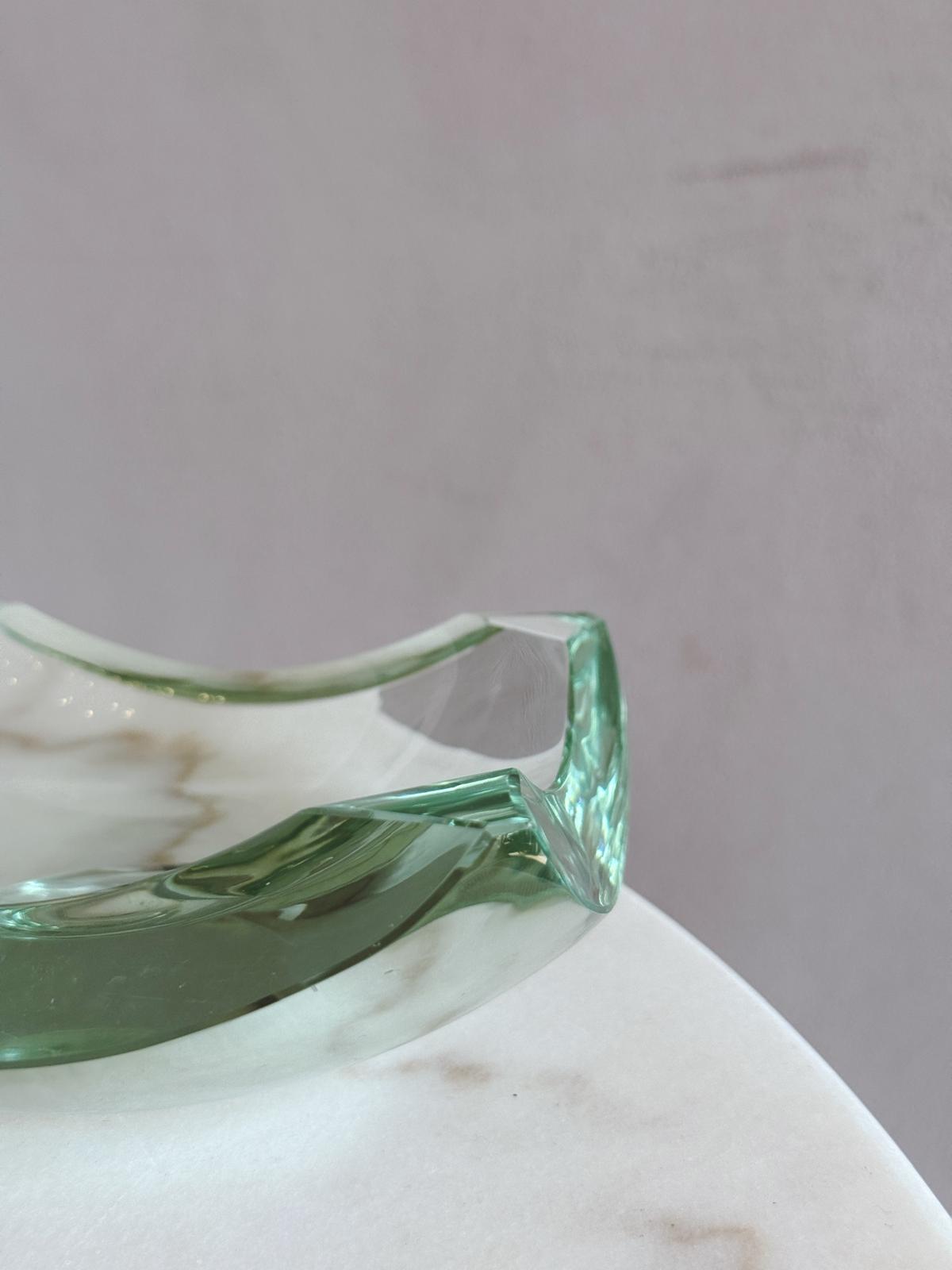 1960s Fontana Arte Square Bowl