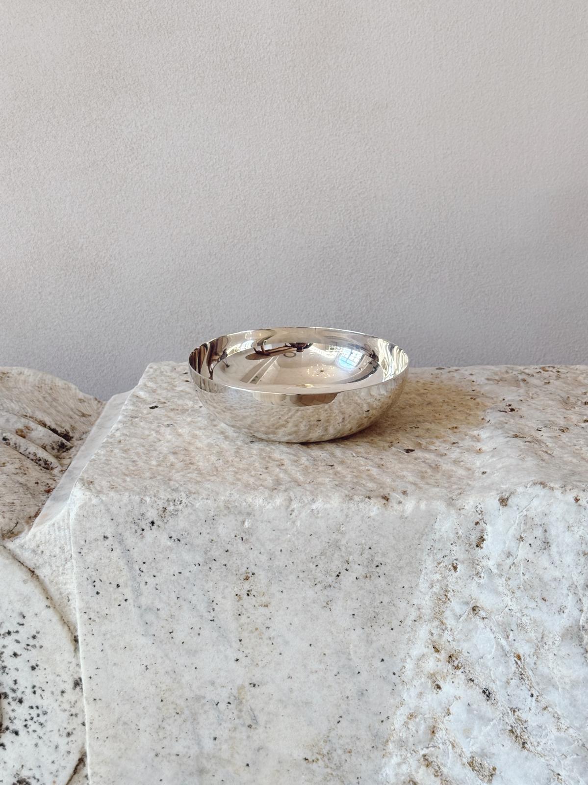 Set of three 1960s Christofle Silver Bowls