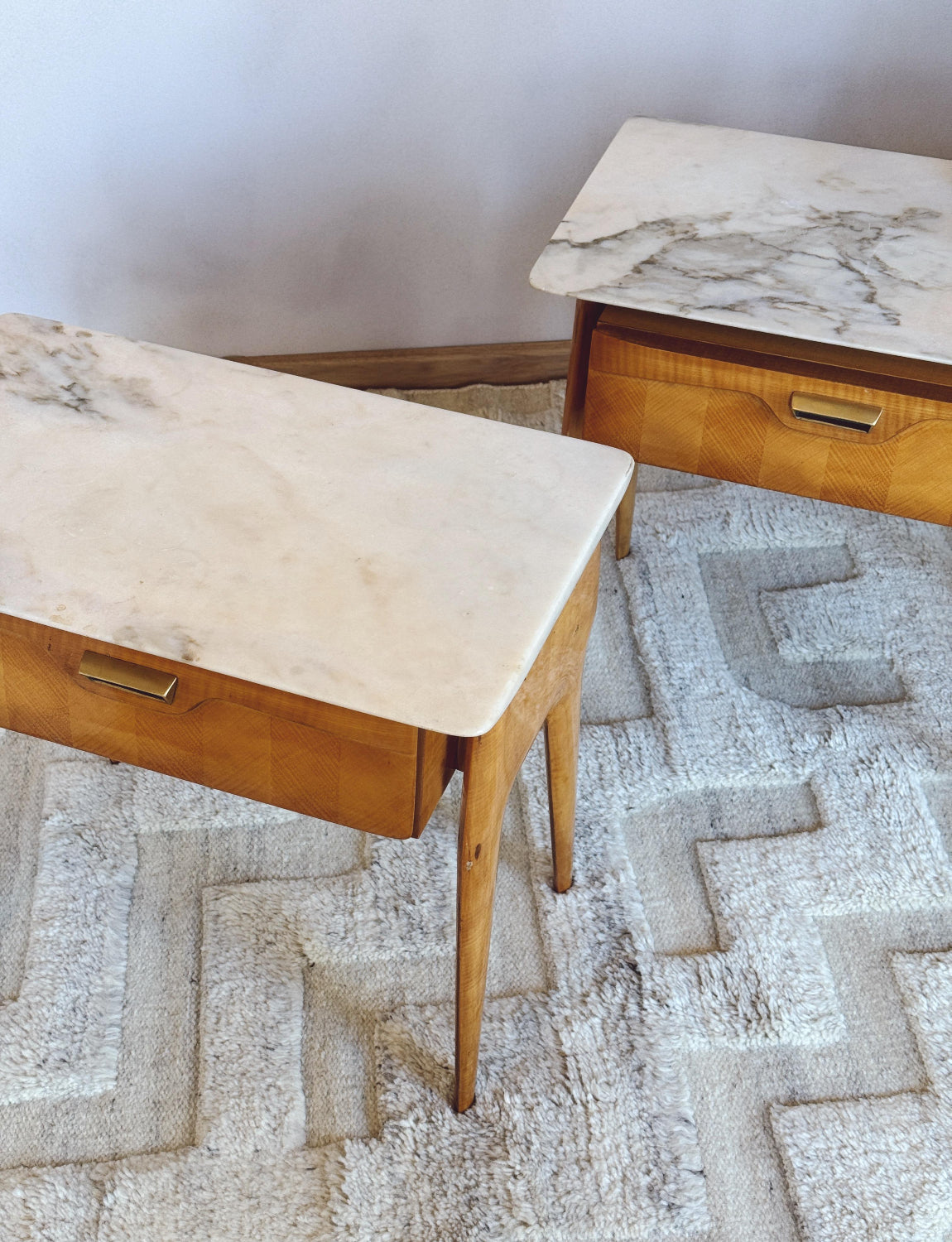 Pair of 1950s Ico Parisi Bedside Tables