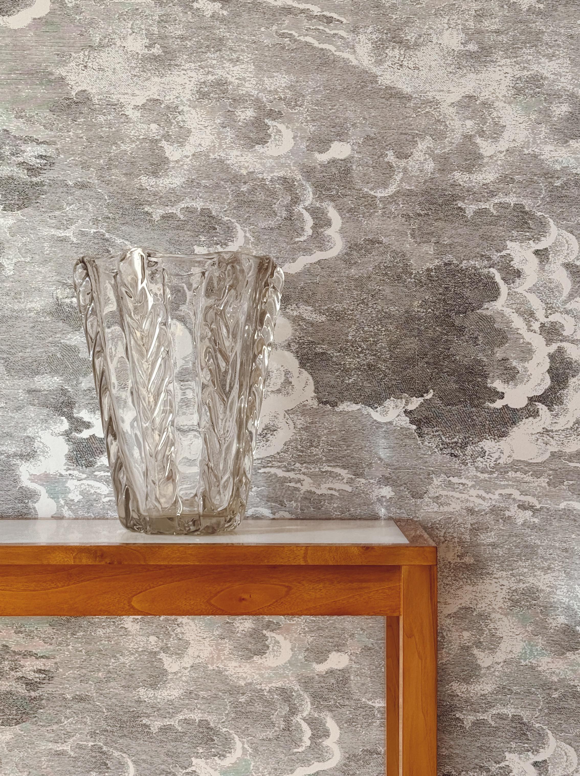 1950s Extra Large Plaited Venini Vase