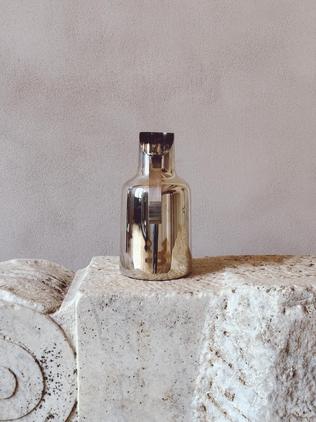 1960s Sabattini Silver Drinks Thermos