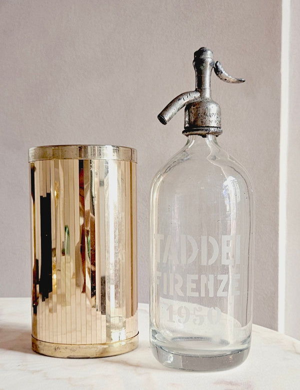 Extra Large 'Firenze 1950' Glass Soda Bottle