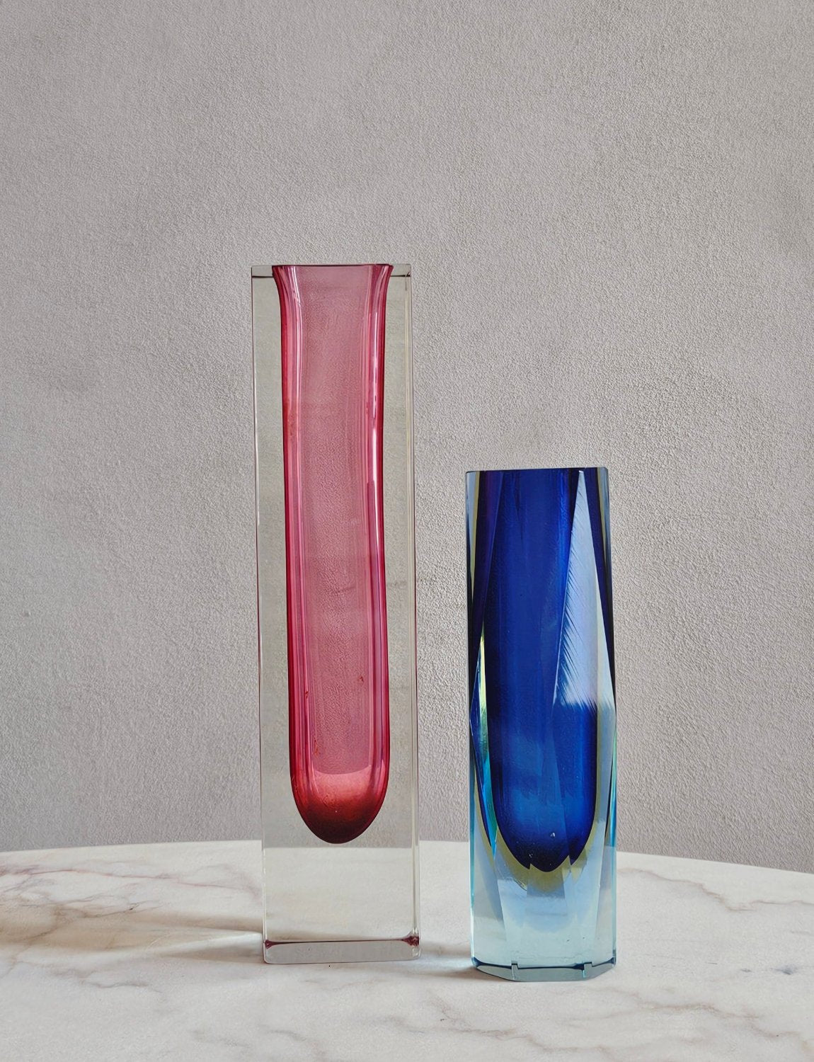 1960s Pink Mandruzzato Vase