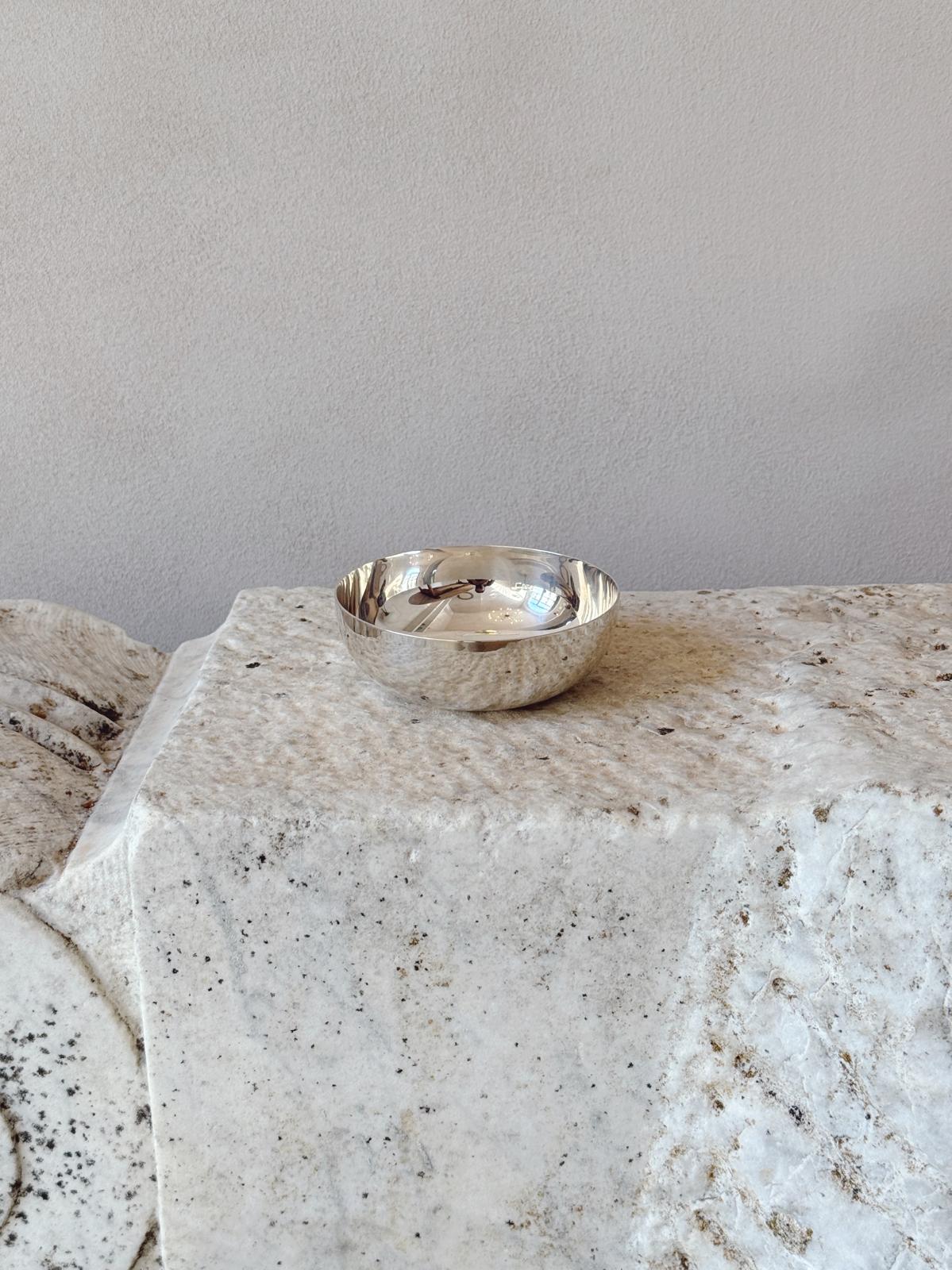 Set of three 1960s Christofle Silver Bowls
