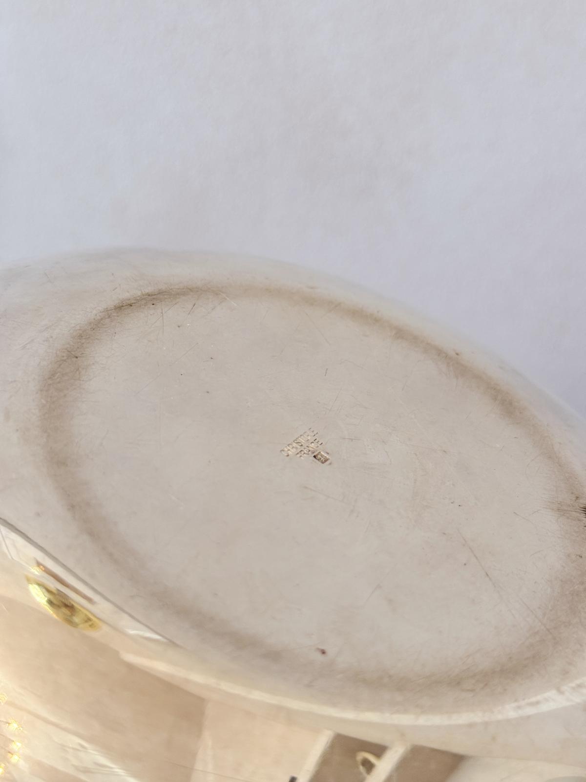 Pair of 1960s Sabattini Silver Bowls