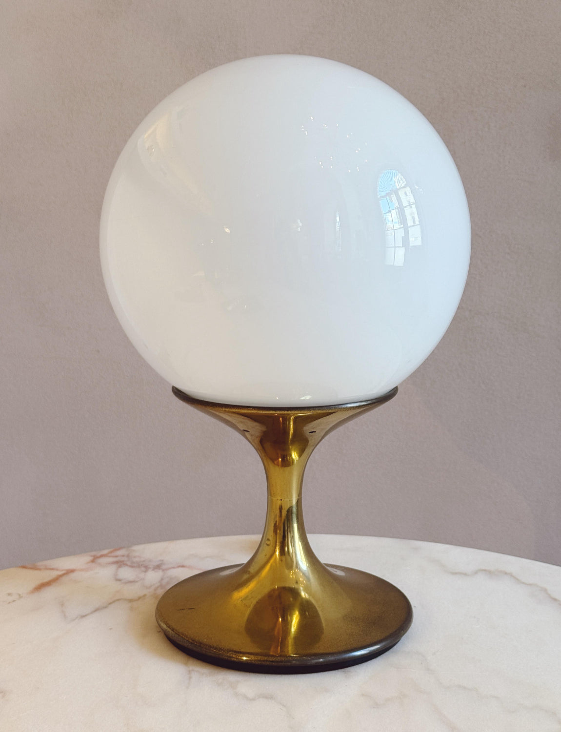 1950s Stilnovo Ball Table Lamp