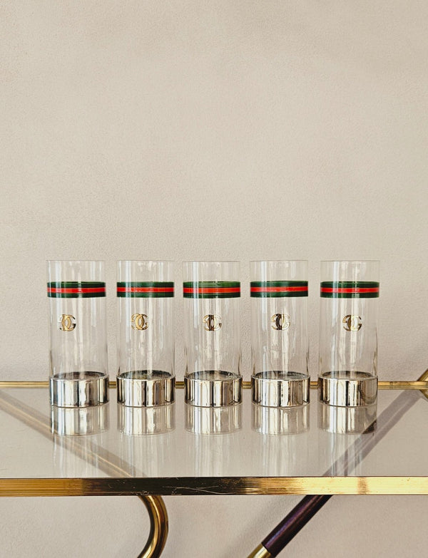 Set of Five Original Gucci Glasses