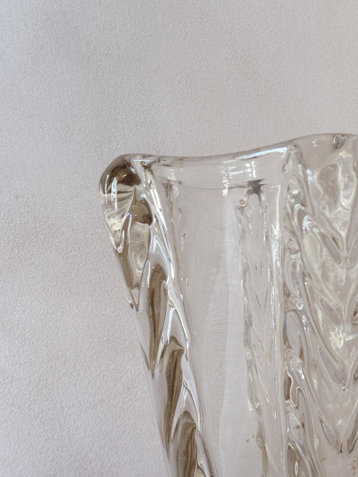 1950s Extra Large Plaited Venini Vase