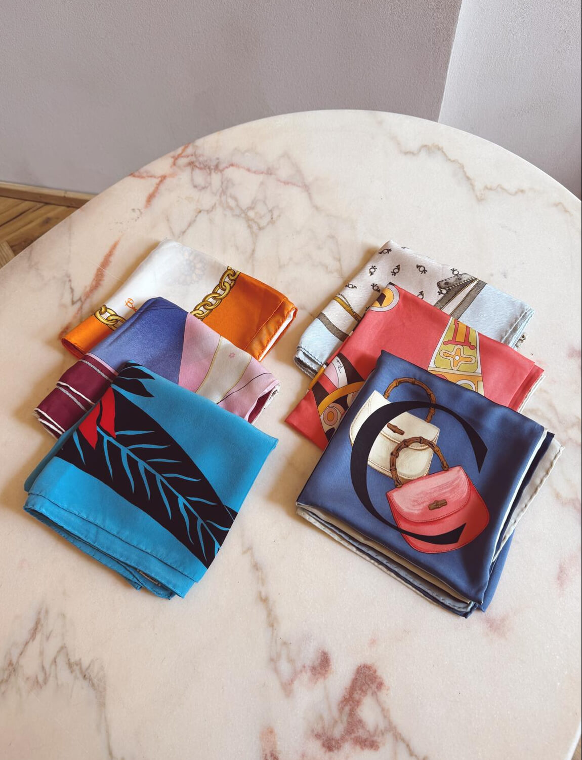 1980s Pink Pucci Silk Scarf