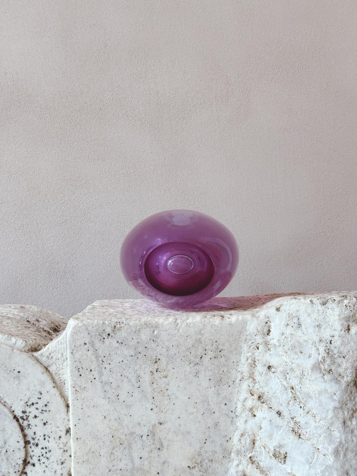 Antonio Da Ros 1960s Pink Sommerso Vase