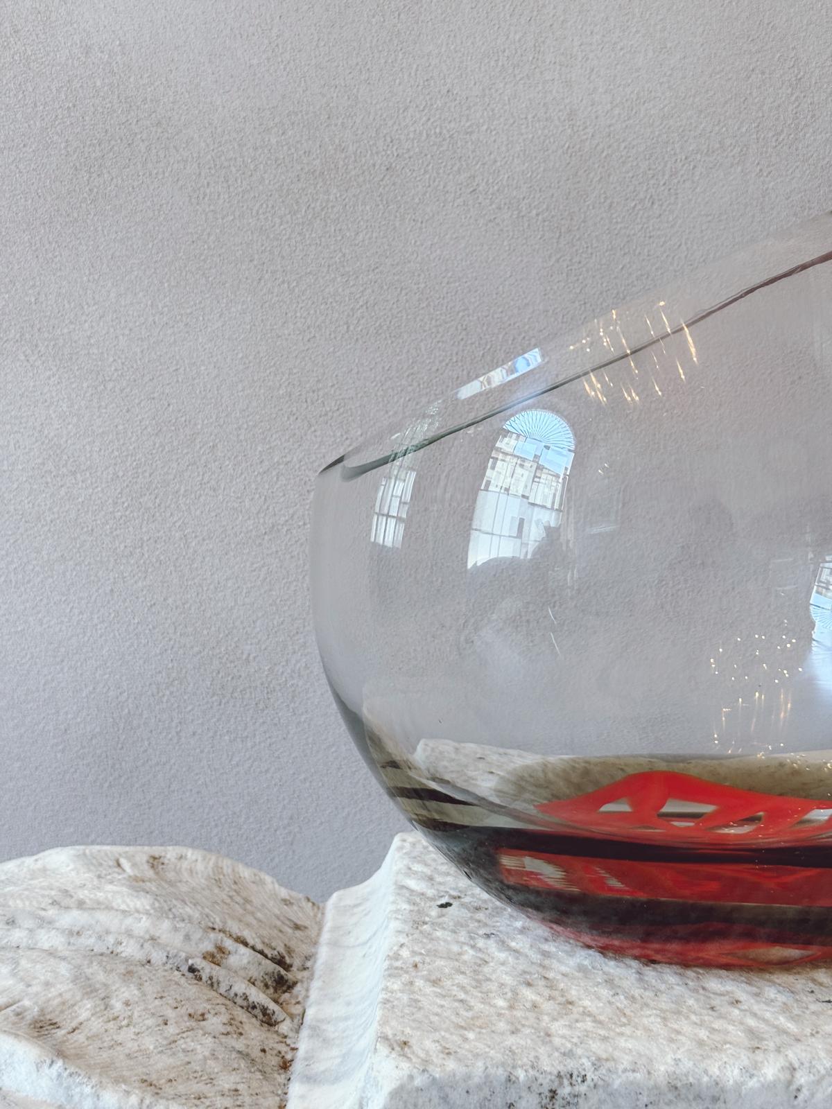 1968 Signed 'Murrina' Venini Vase by Ludovico de Santillana