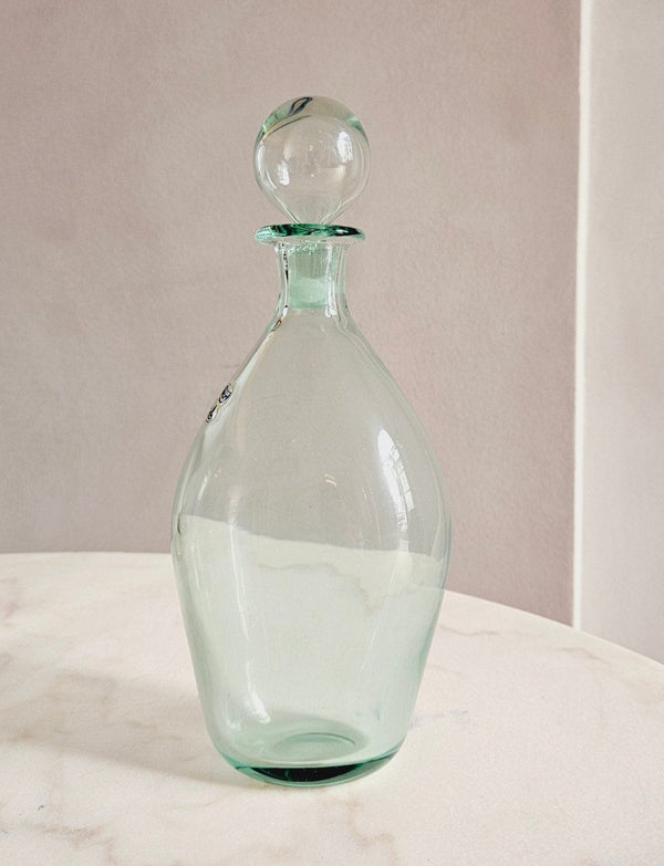 1950s Nason Moretti Hand-Blown Murano Glass Decanter