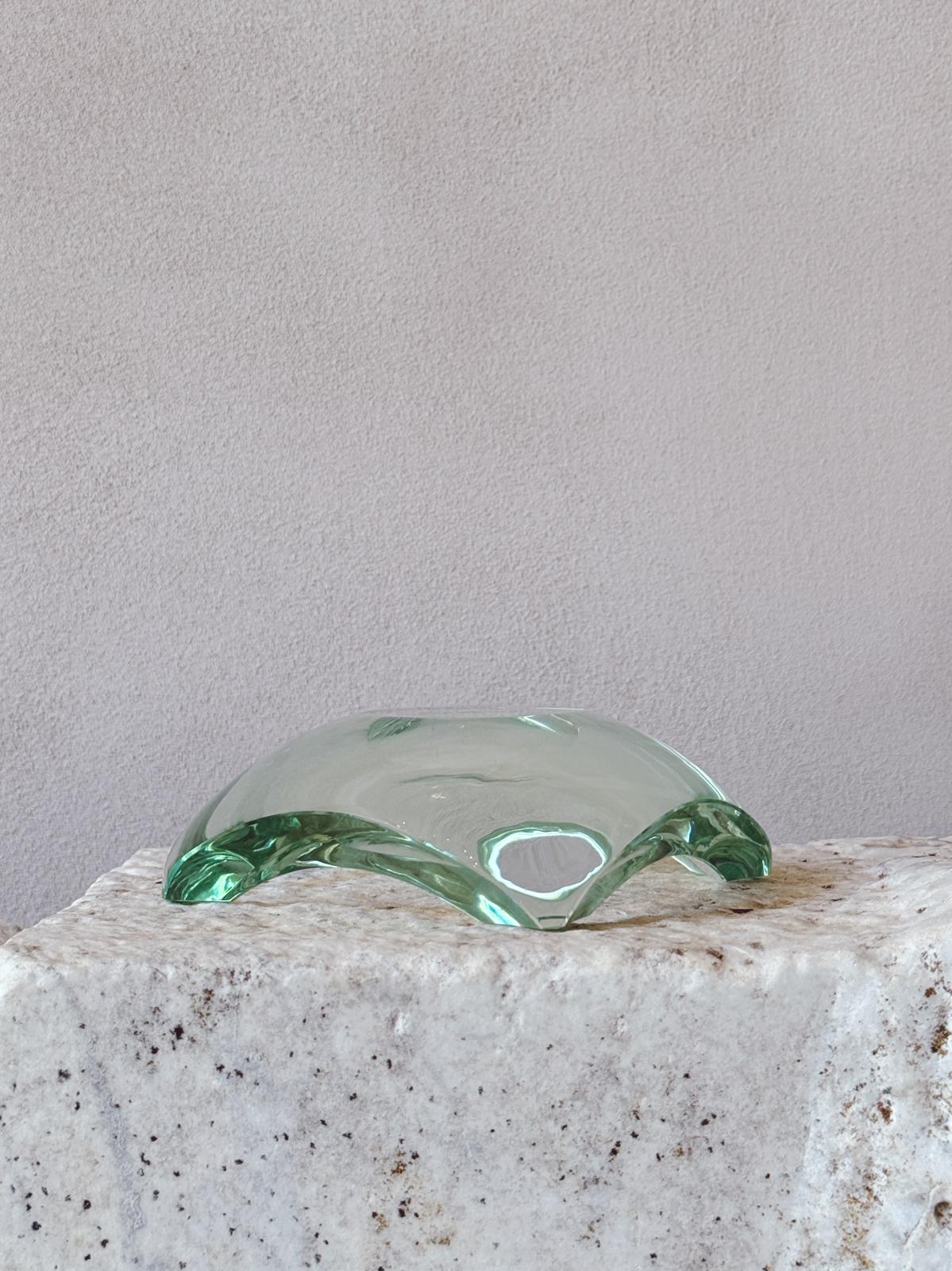 1960s Fontana Arte Square Bowl