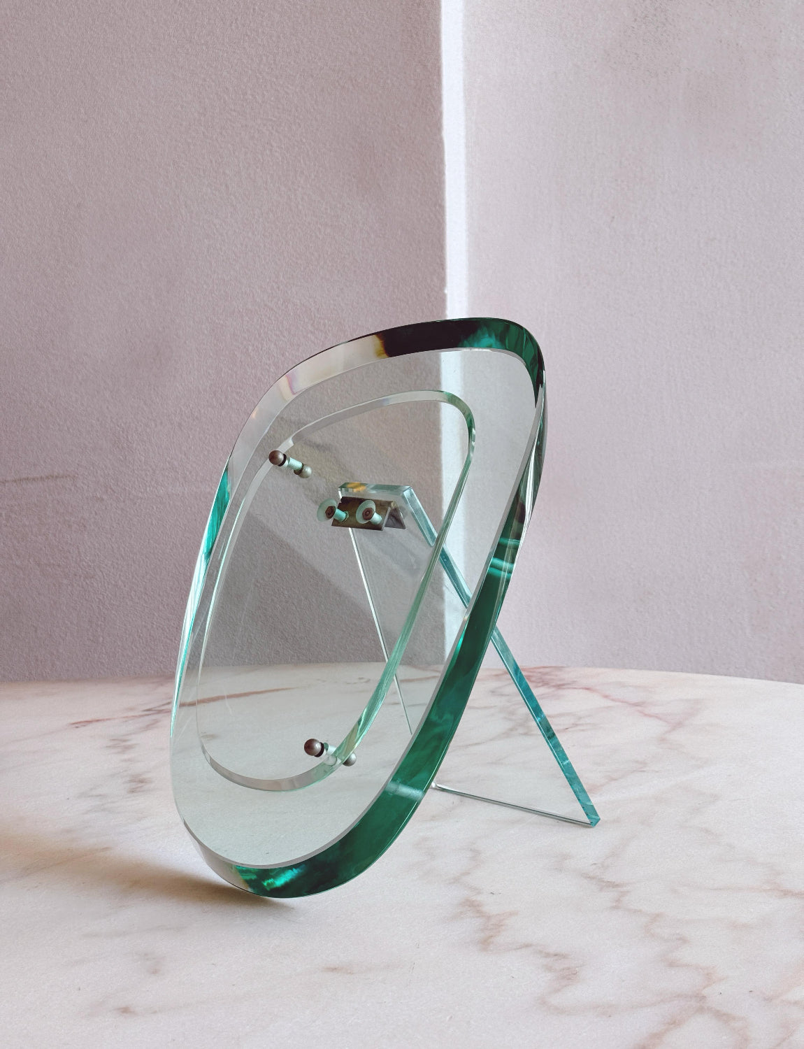 1960s Fontana Arte Oval Picture Frame