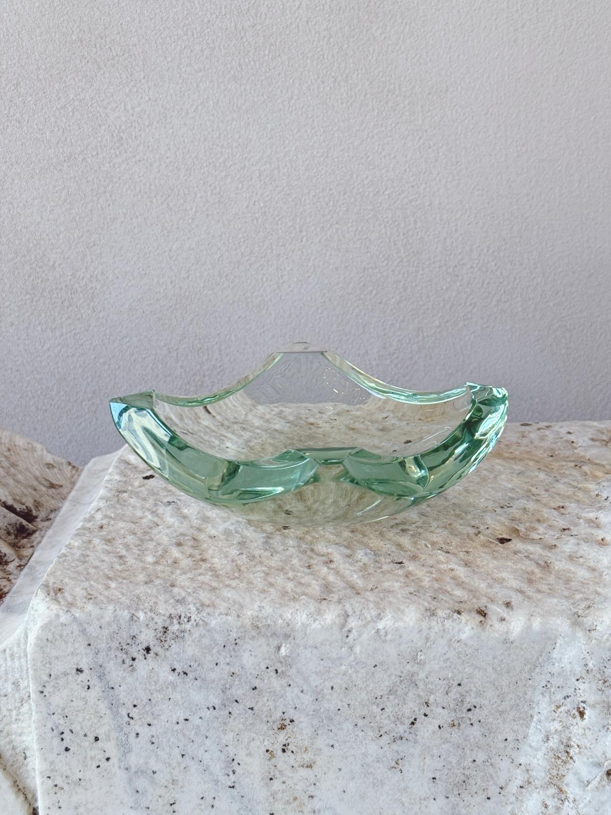 1960s Fontana Arte Square Bowl